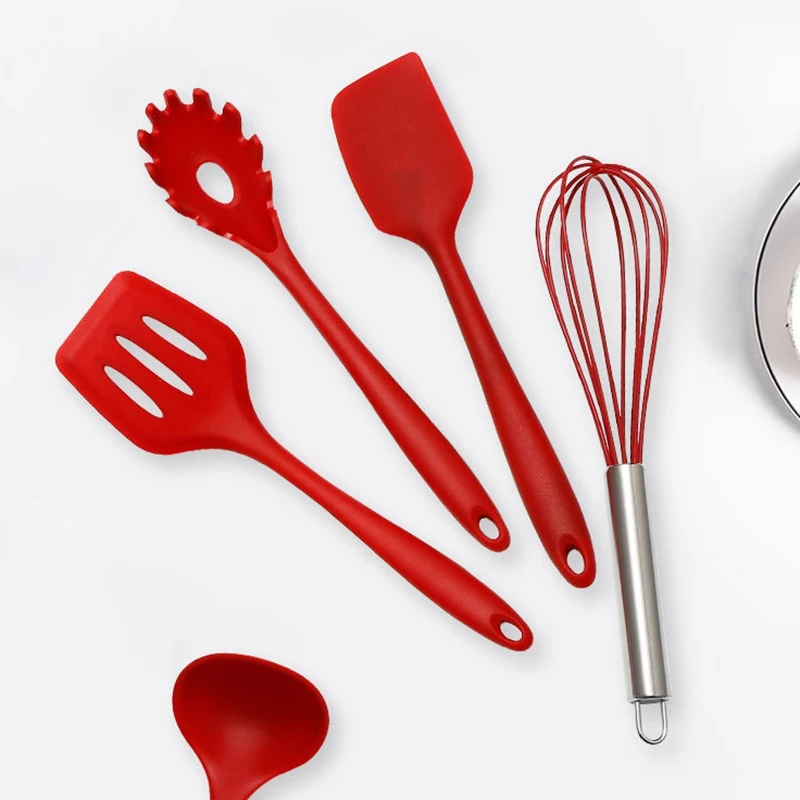 Кухонный инструмент из Силикона Кухонная утварь ложка шпатель масляная щетка