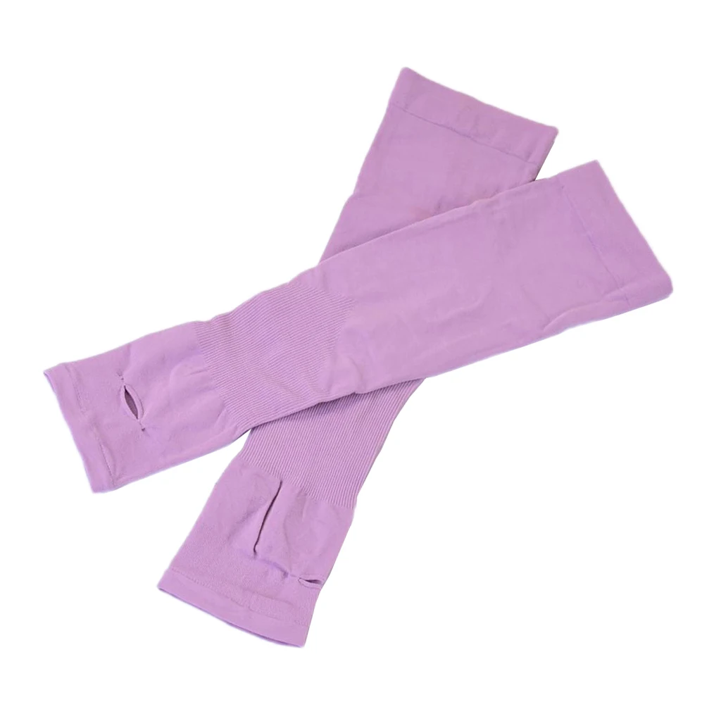 

Womens Mens Sun UV Protection Arm Compression Sleeves Covers SOLD AS PAIR