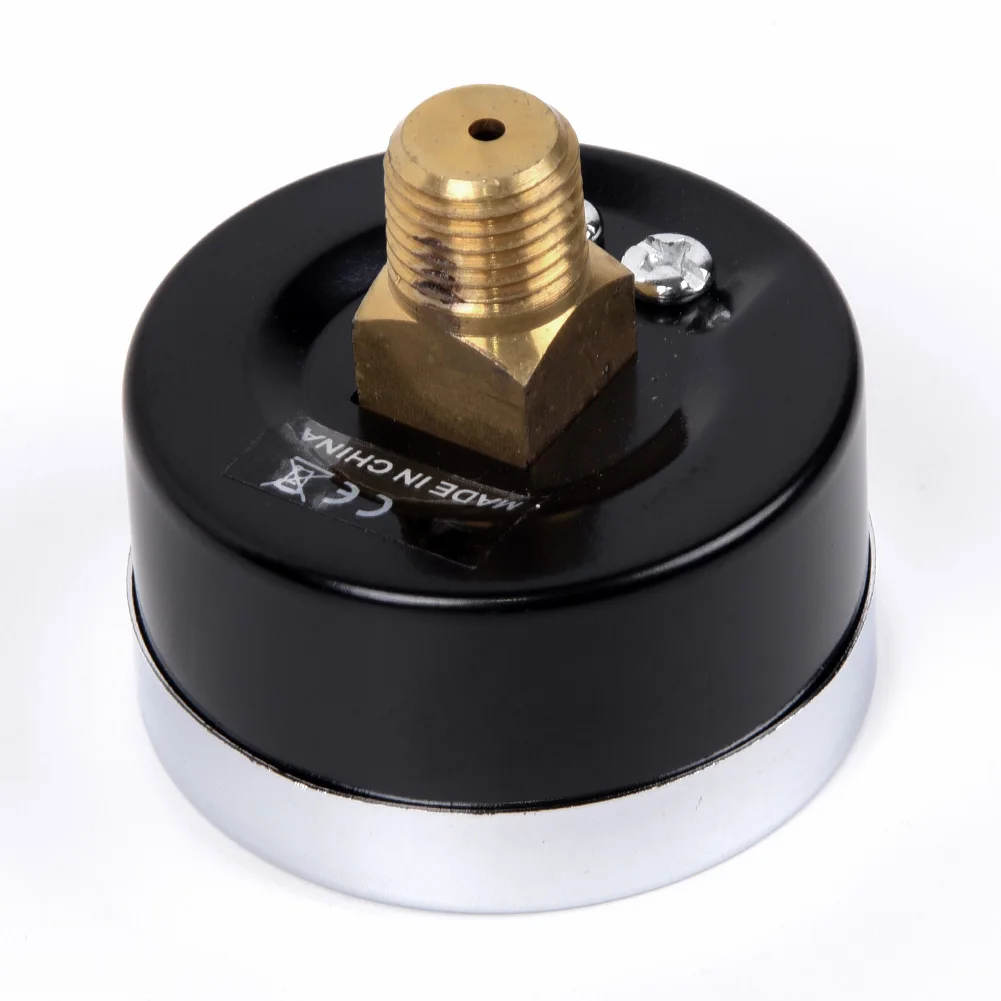 

1 Pcs 2\\\" Air Oil Water Pressure Gauge 1/4\\\" NPT 0-200 PSI Pressure Gauge 0-14