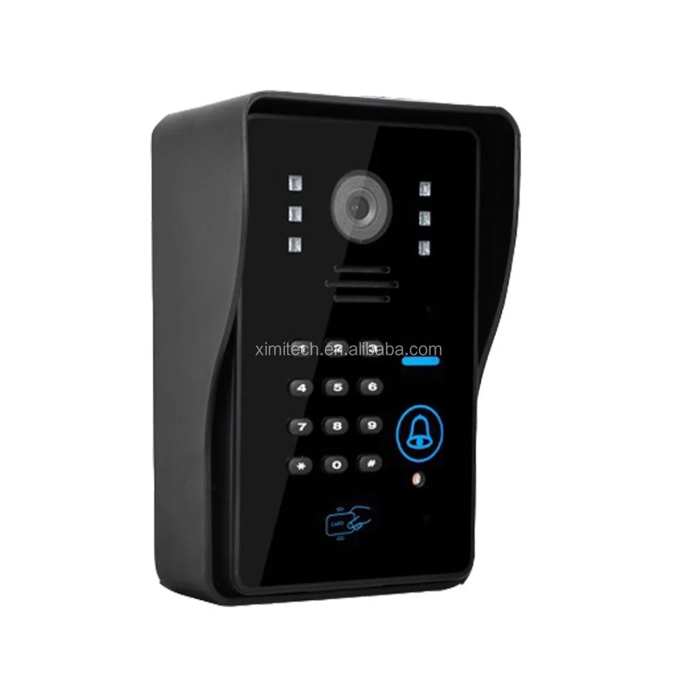 new arrival high quality mobile wifi video door phone outdoor wireless intercom wireless video doorbell free global shipping