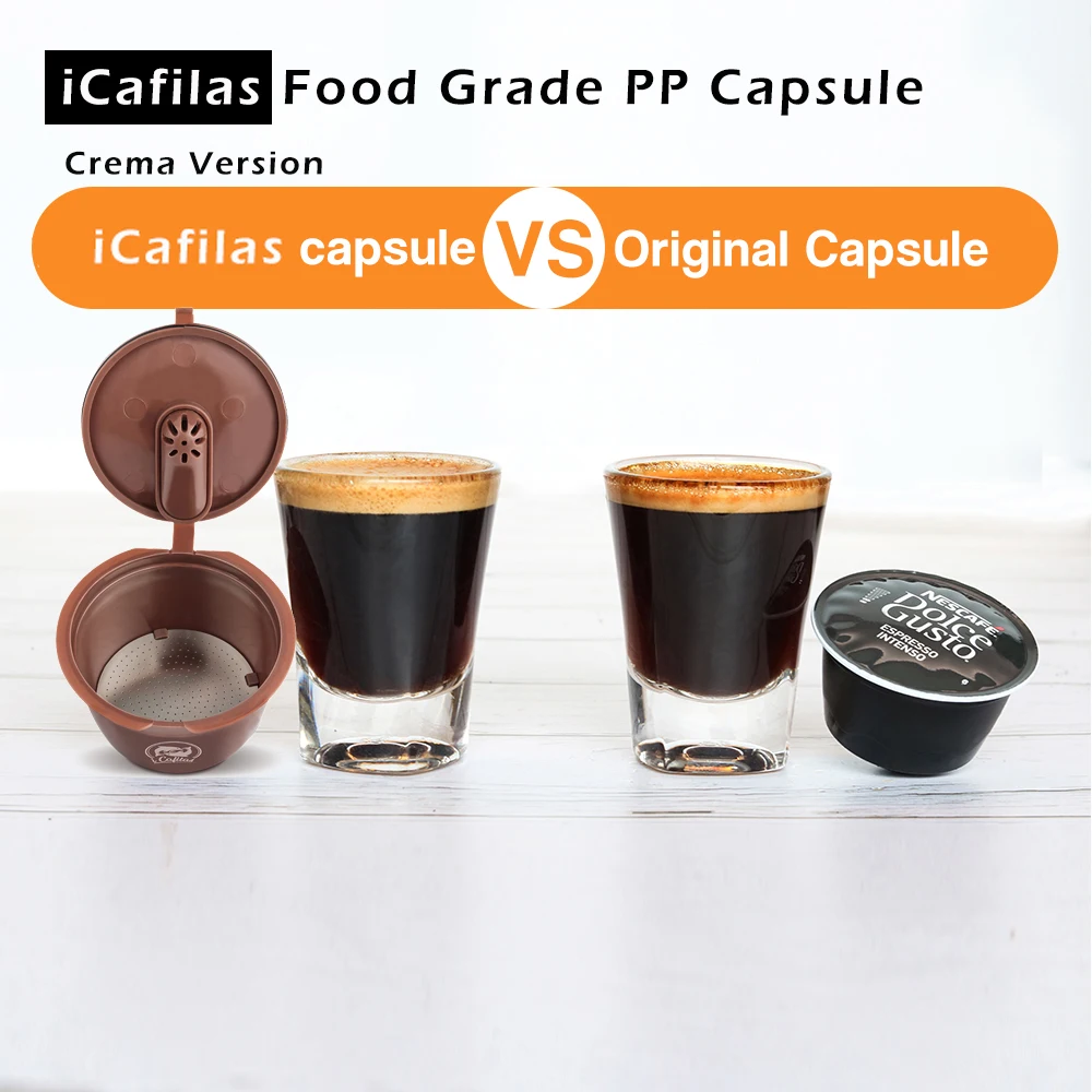 Многоразовые Кофе капсула для combinacapsule фильтр фильтры чашки совместимый dolcegusto с