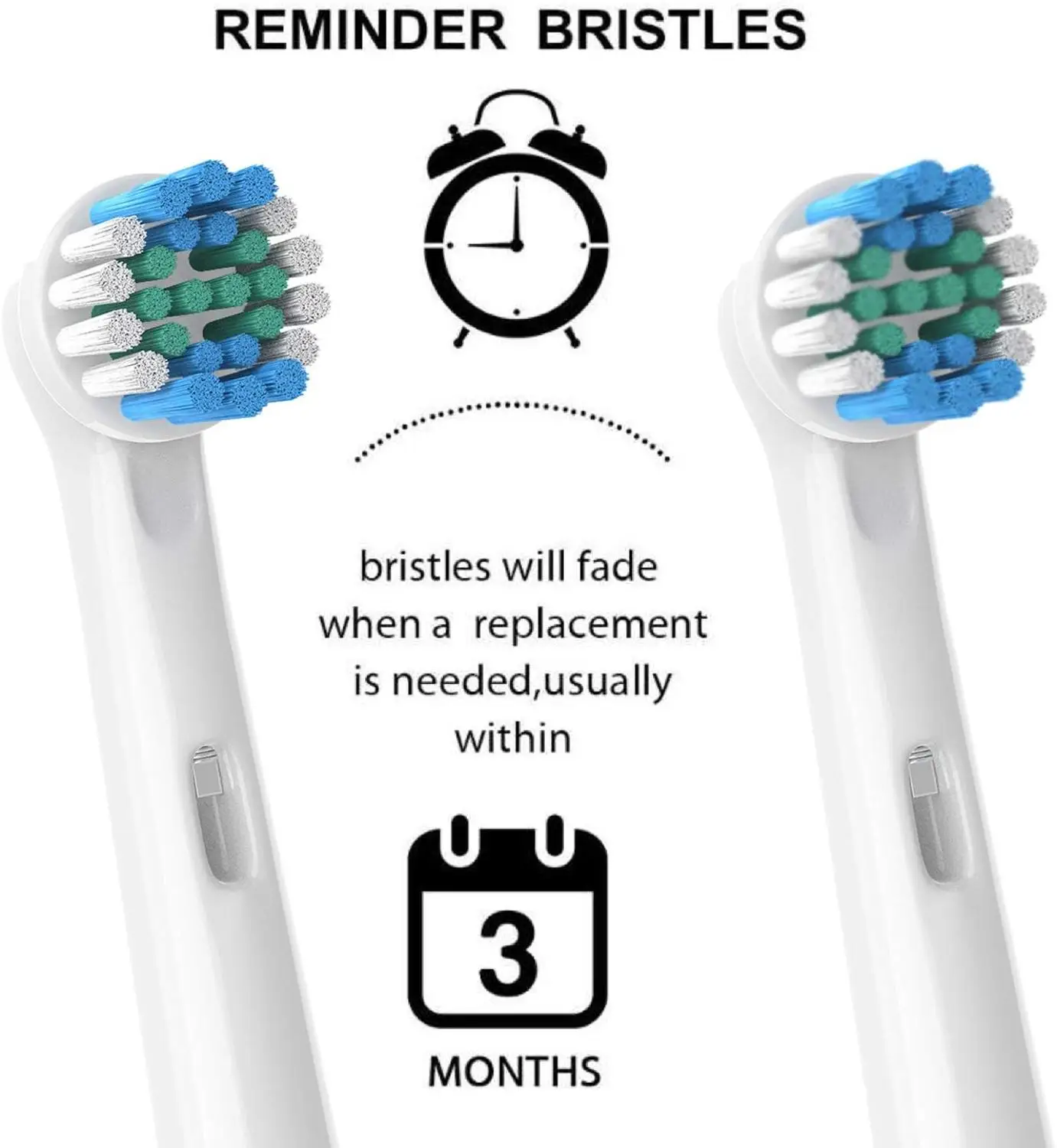 8x Replacement Brush Heads For Oral-B Electric Toothbrush Fit Advance Power/Pro Health/Triumph/3D Excel/Vitality Precision Clean | Бытовая