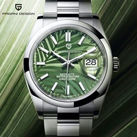 pagani design 2021 new 39mm palm leaf dial mens watches top brand luxury automatic watch men mechanical wristwatch reloj hombre