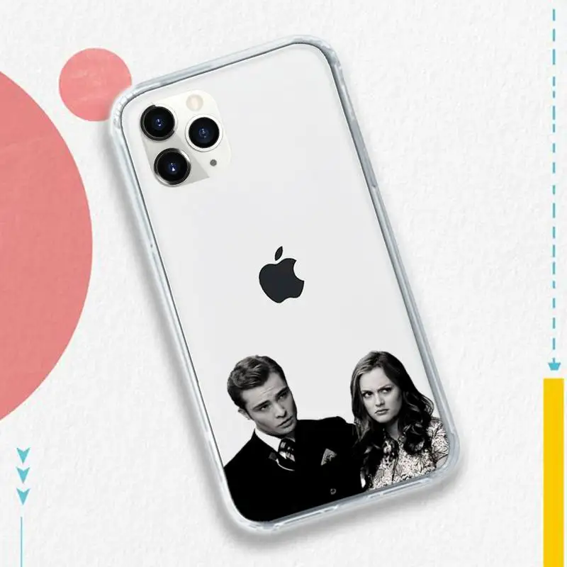 

Gossip Girl Love Best Friends movie Phone Case Transparent soft For iphone 5 5s 5c se 6 6s 7 8 11 12 plus mini x xs xr pro max