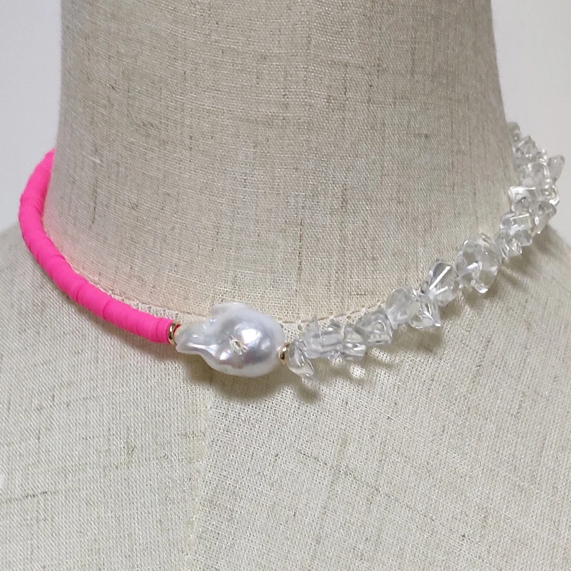 Модное простроченное платье с Комбинируйте стиль ожерелье Ювелирные наборы