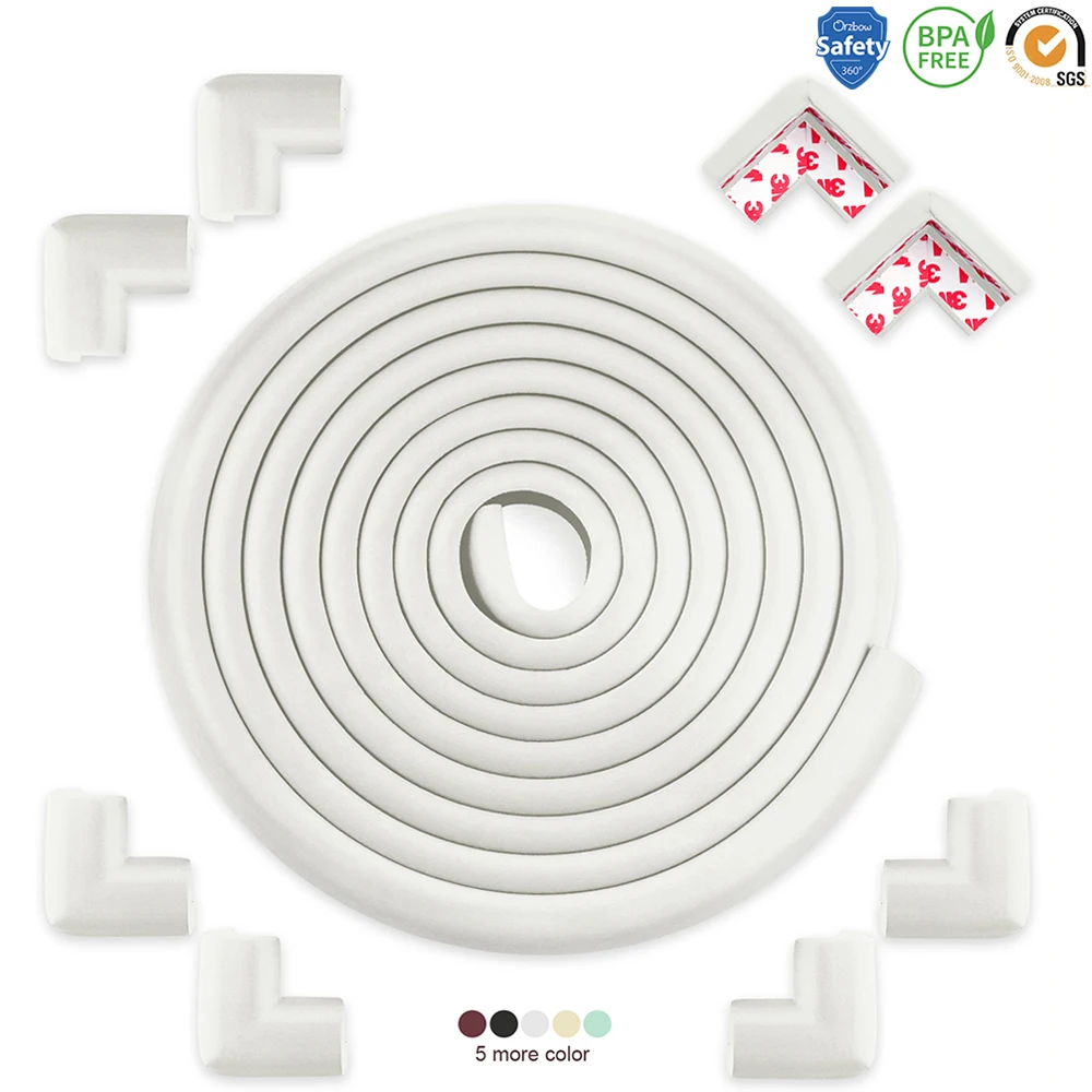 5 м и 8 шт. защита для детей углов стола подушка безопасности бампер мебели|Бамперы