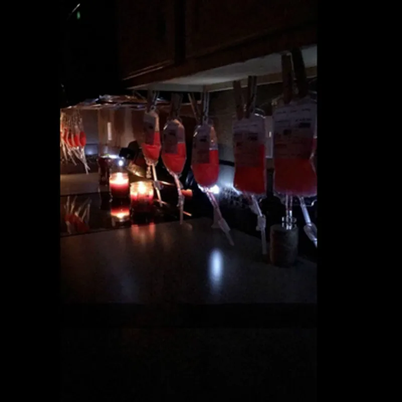 10 шт. 350 мл Прозрачный Медицинский ПВХ материал многоразовый пакетик крови для