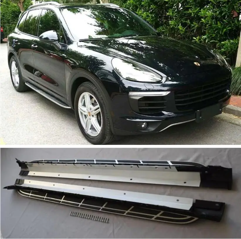 Aluminum alloy Running Board Side Step Nerf Bar Pedal For Porsche Cayenne 2011 2012 2013 2014/2015 2016 2017/2018 2019 2020 Year |