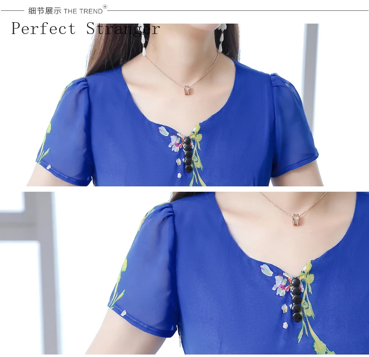 Женское шифоновое платье с V образным вырезом длинное плиссированное цветами