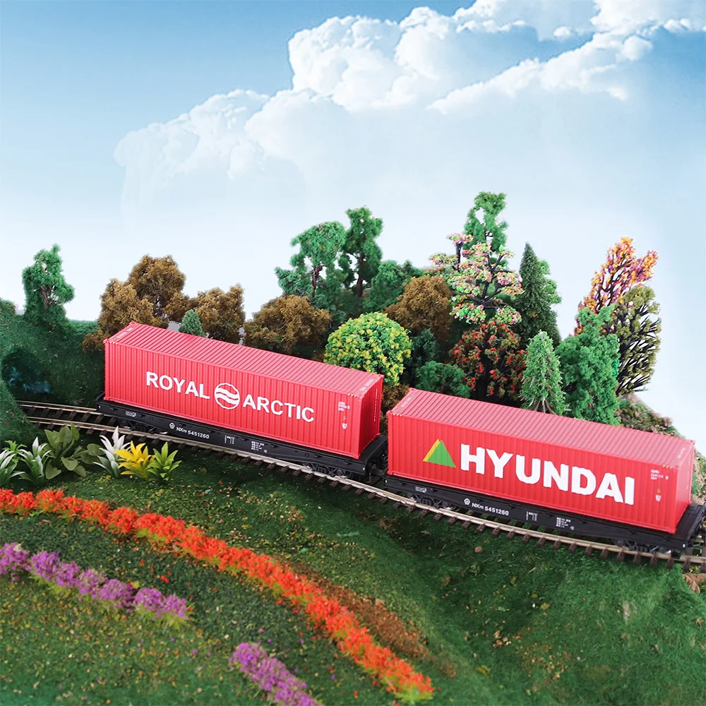Хо 1:87 40ft модель контейнера для железнодорожных поездов масштаб доставка по морю