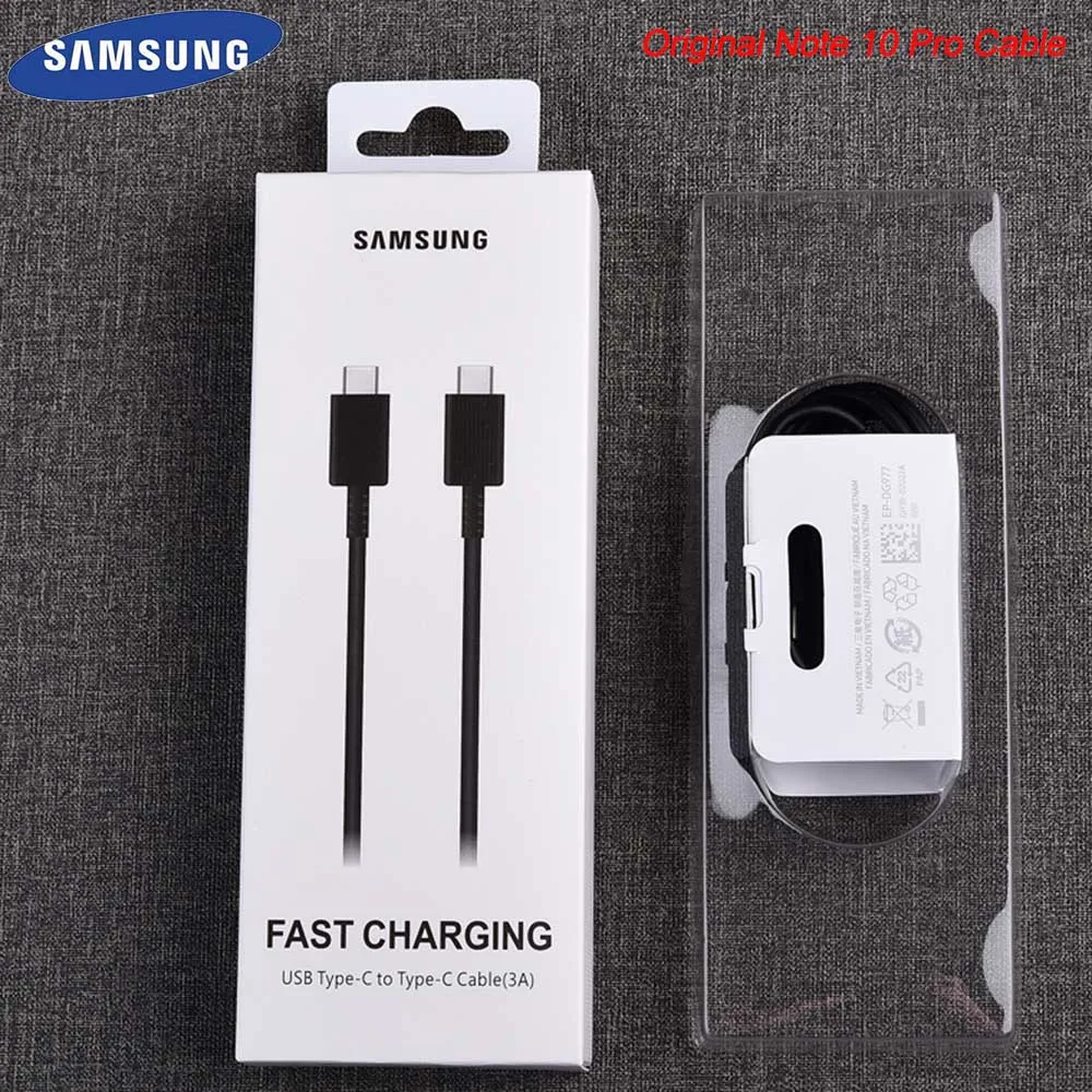 Кабель зарядный Samsung Galaxy Note 10 Pro/S20 USB 3 0 25 Вт PD Type C к кабель быстрой зарядки для Note10