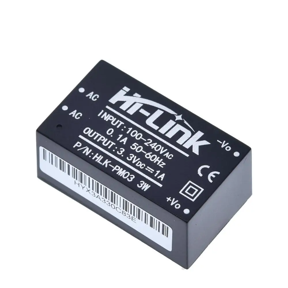 HLK-PM01 HLK-PM03 HLK-PM12 AC-DC 220V 5V/3 3 V/12V Мини источника питания модуль интеллигентая (ый)