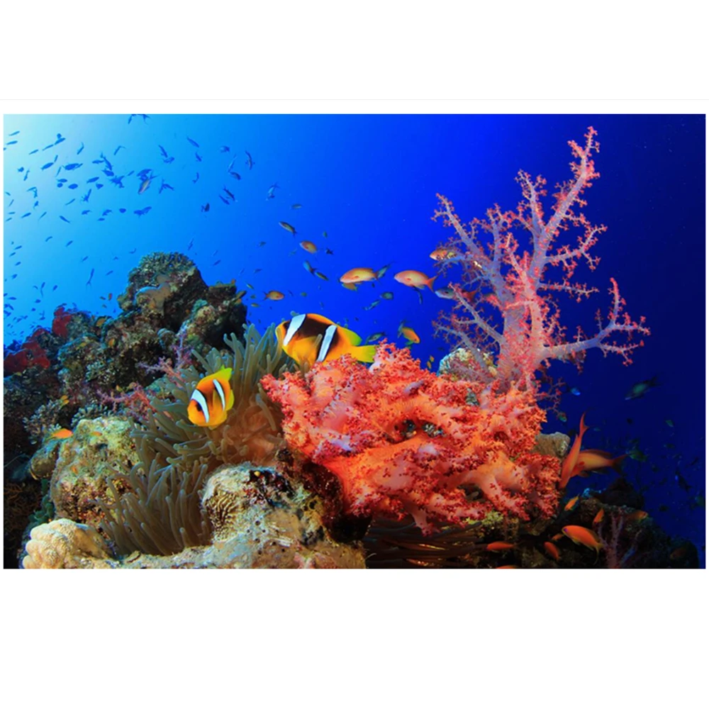 

Colorful print Wall Tapestry underwater world tapestry M311