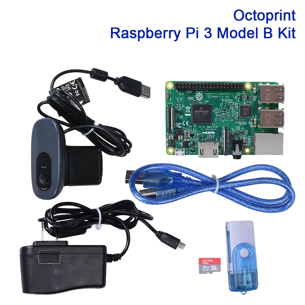 Высокое качество Осьминог Raspberry Pi 3 плата расширения Комплект Модель B с блок