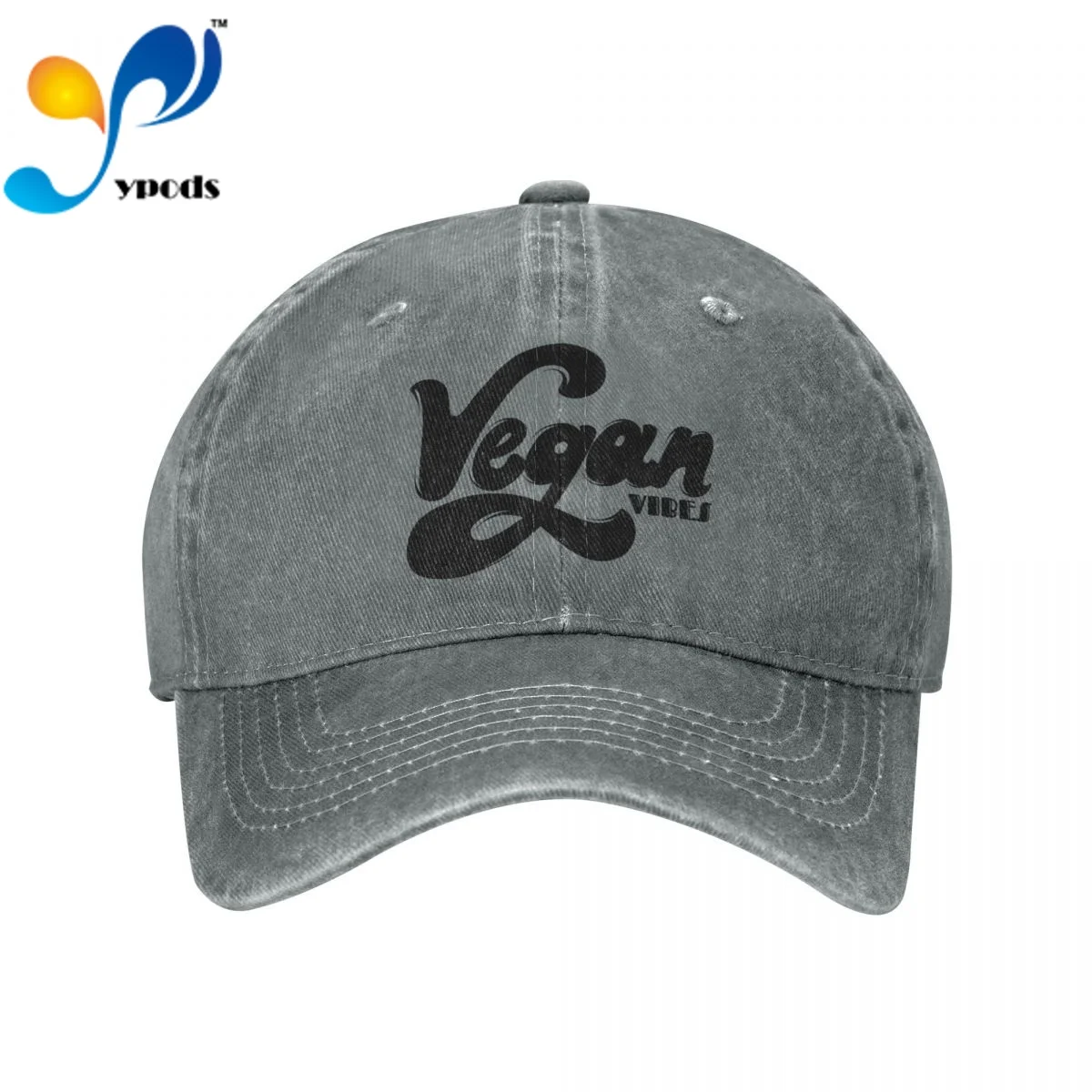 

Vegan Vibes Unisex Baseball Cap Men Women Snapback Hat Dad Hat Summer Sun Cap for Men and Women Hats