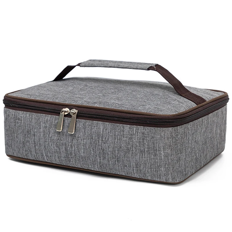 Новая Изолированная кастрюля перевозчик мягкий лазанья держатель расширяемая