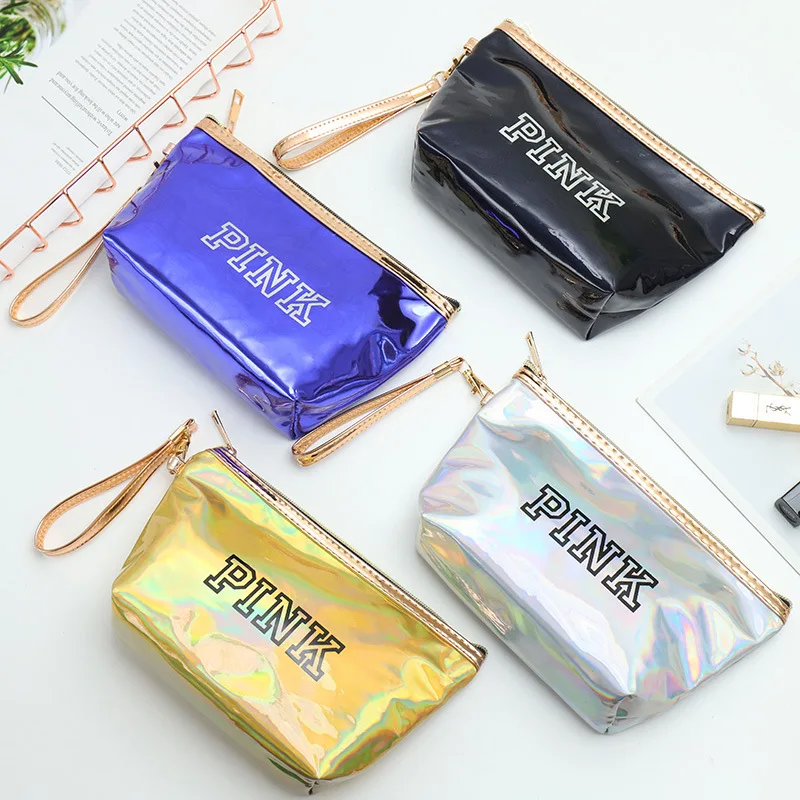 

Прямая продажа, новая дорожная сумка для переноски с принтом, вместительная Изолированная косметичка на молнии для девочек