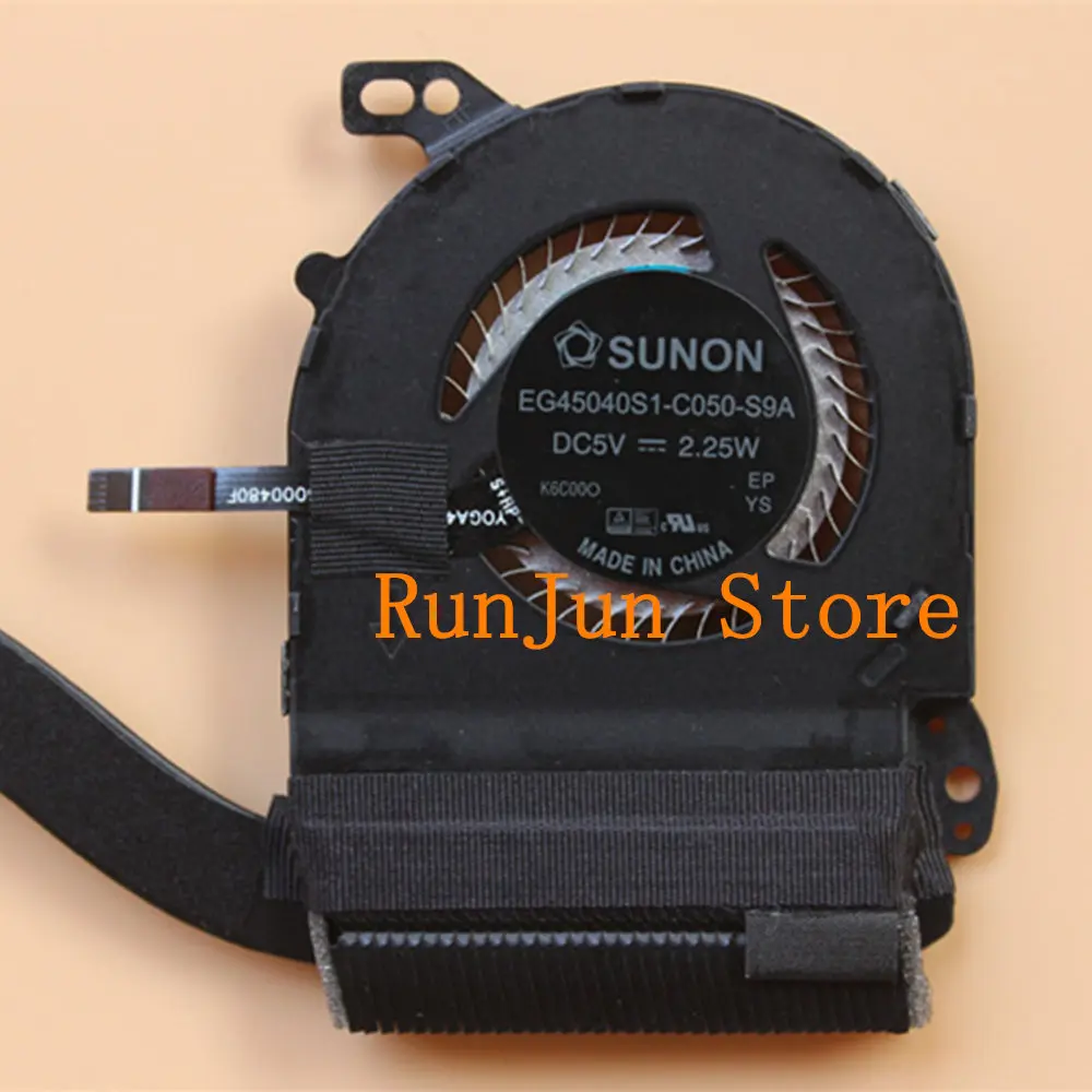 Ноутбуковый процессорный вентилятор-радиатор нового ноутбука для Lenovo Yoga 13.3" 900-13ISK EG45040S1-C040-S9A EG45040S1-C050-S9A.