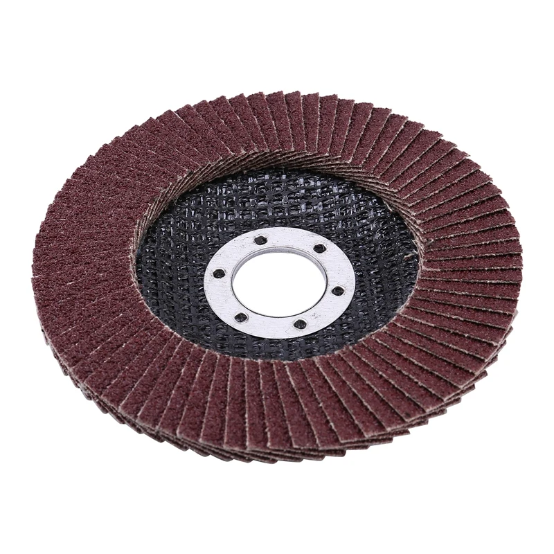 

10 Pcs Flap Discs 4x5/8 Inch Grinding Wheel for Angle Grinder Sanding Discs/Auto Body Flap Disc Sanding Grinding Wheel