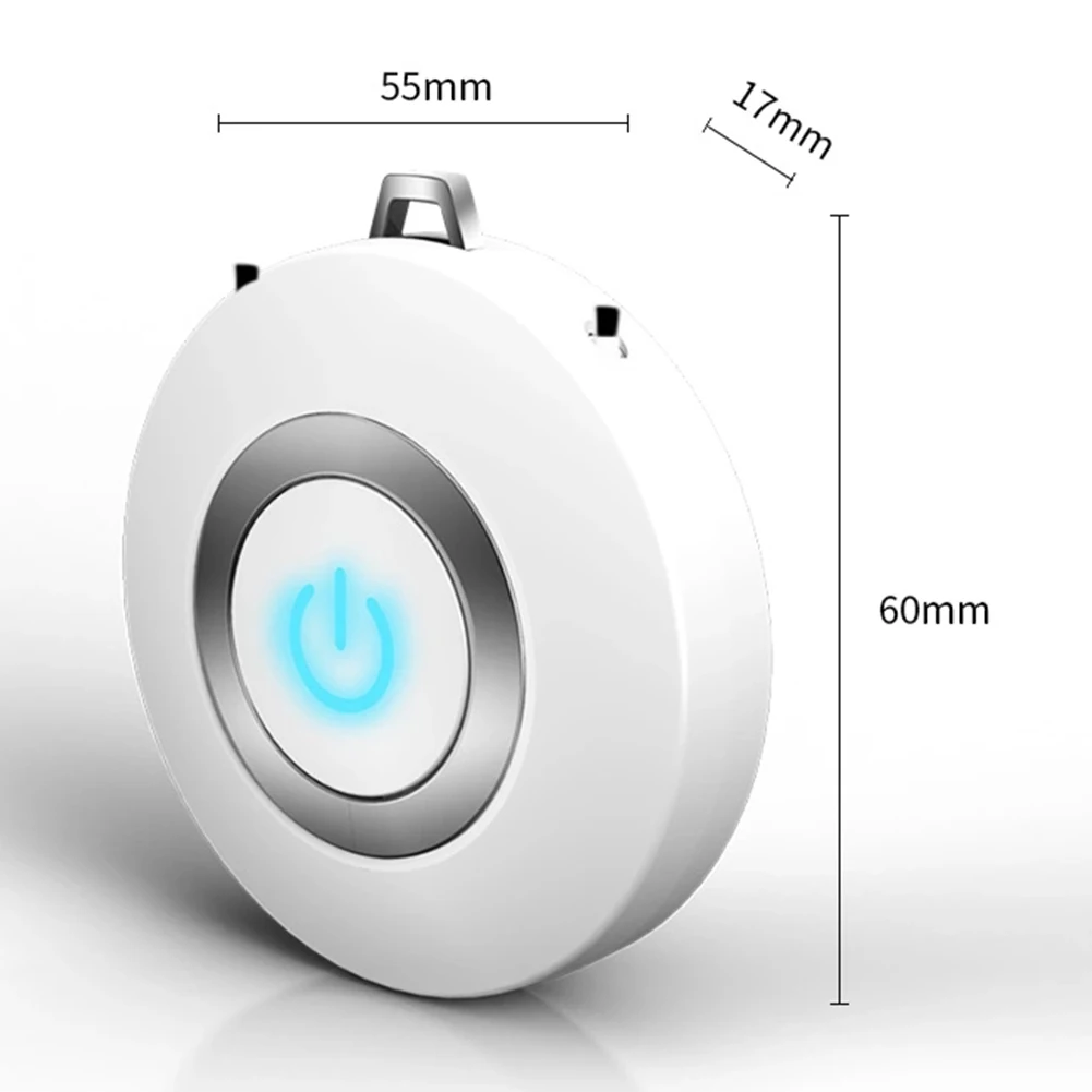 

USB Portable Wearable Air Purifier Freshener Personal Mini Necklace Negative Ion No Radiation Low Noise Air Freshener Generator
