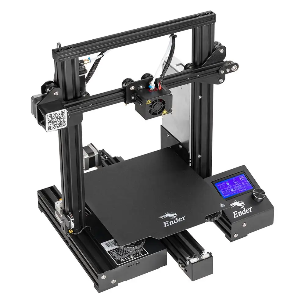Обновленная Магнитная пластина CREALITY 3D Ender-3 профессиональный принтер