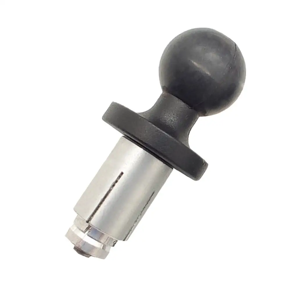 Aluminum Base Rubber Motorcycle Bike Mount Fork Stem Base Ball Head for RAM Mount for Ball Mount Adapter Accessories