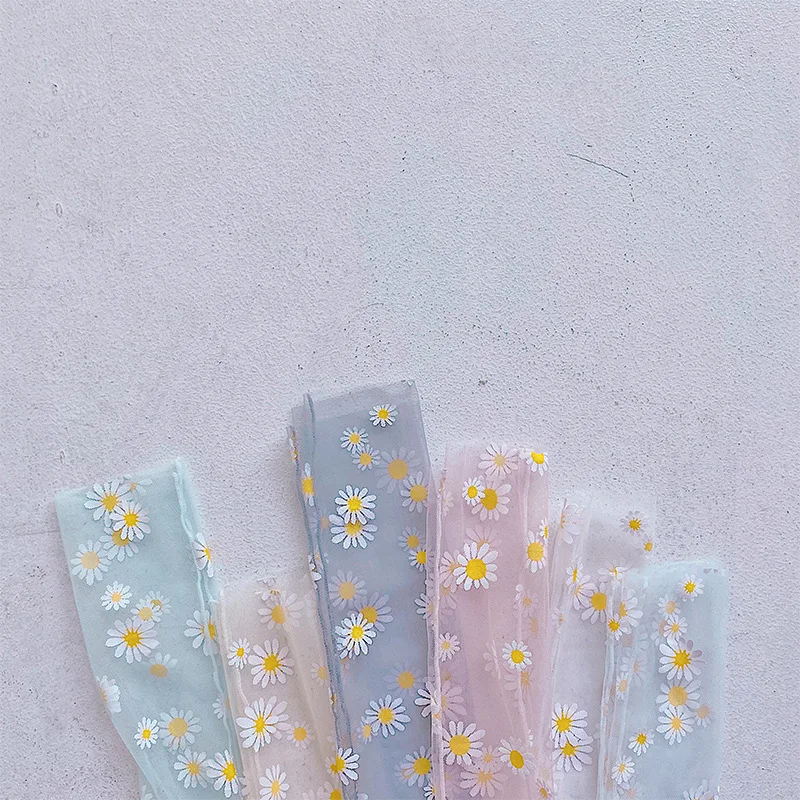 Calcetines de encaje transpirables para ni&ntilde;as, de 0 a 3 a&ntilde;os, de margaritas, hasta la rodilla-2