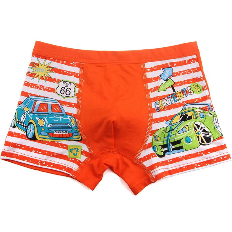 3 шт./лот трусики для маленьких мальчиков хлопковое нижнее белье От 2 до 10 лет