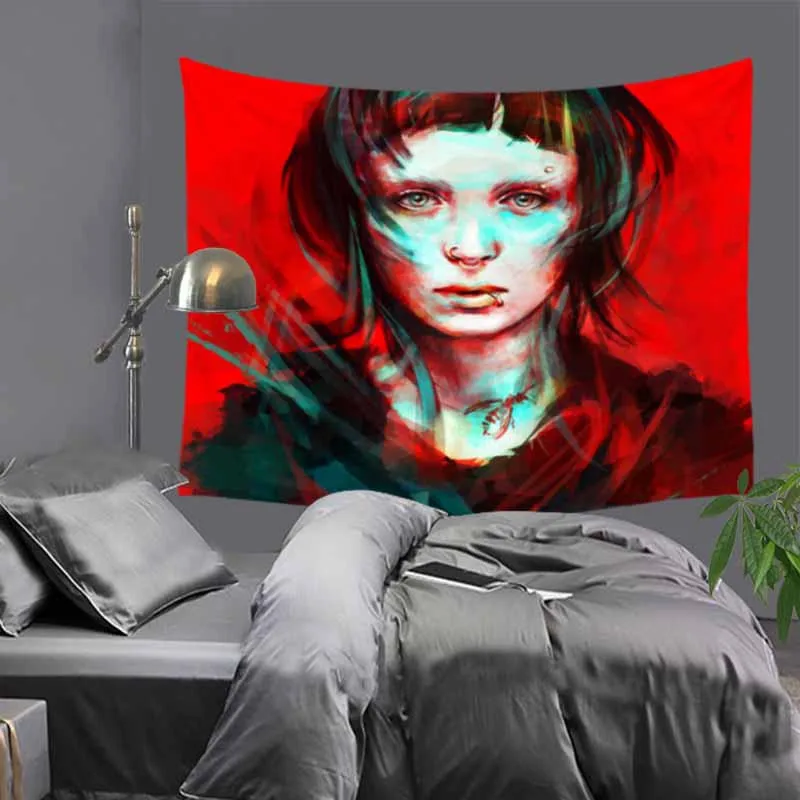 Персонаж Imagine гобелен дом красота настенные Висячие Цветы Бохо диваны домашний