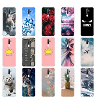 case for oppo a9 a5 2020 case soft tpu phone back cover for oppoa9 oppoa5 a 9 coque a 5 silicon protective funda 6 5 cute dog