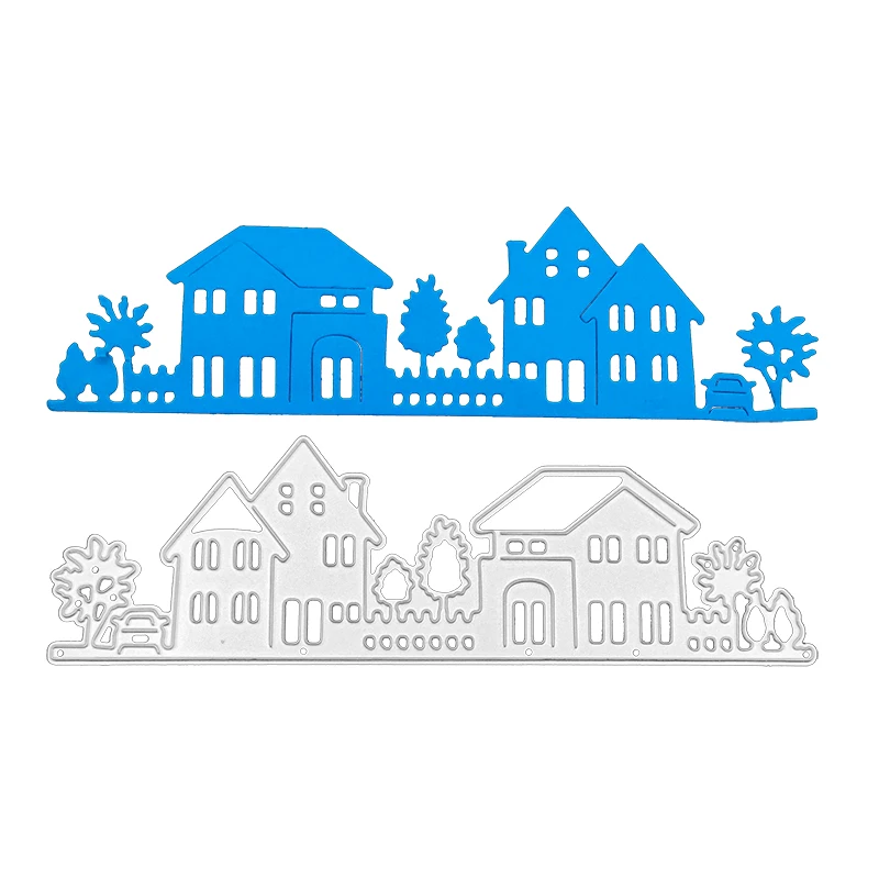 

Julyarts Rural House Metal Cutting Dies New 2021 Craft Paper Embossing Stencil for Handmade Paper Card Making Scrapbooking