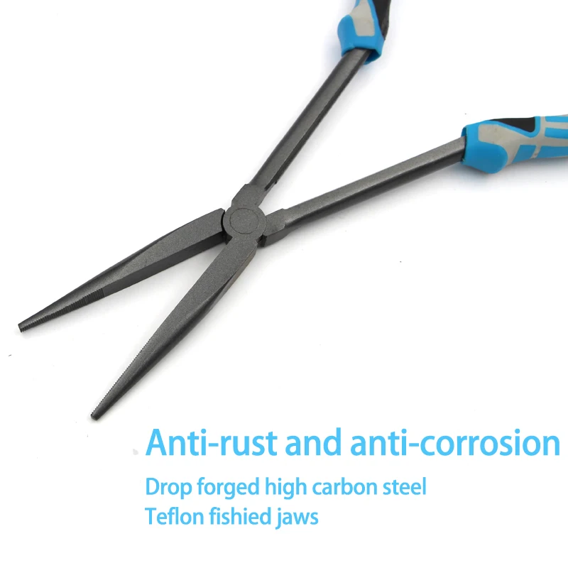 Crazy Shark Fishing Pliers Hook Remover Long Nose Fish Plier 11 Inches High Carbon Steel Goods For Fishing Tools