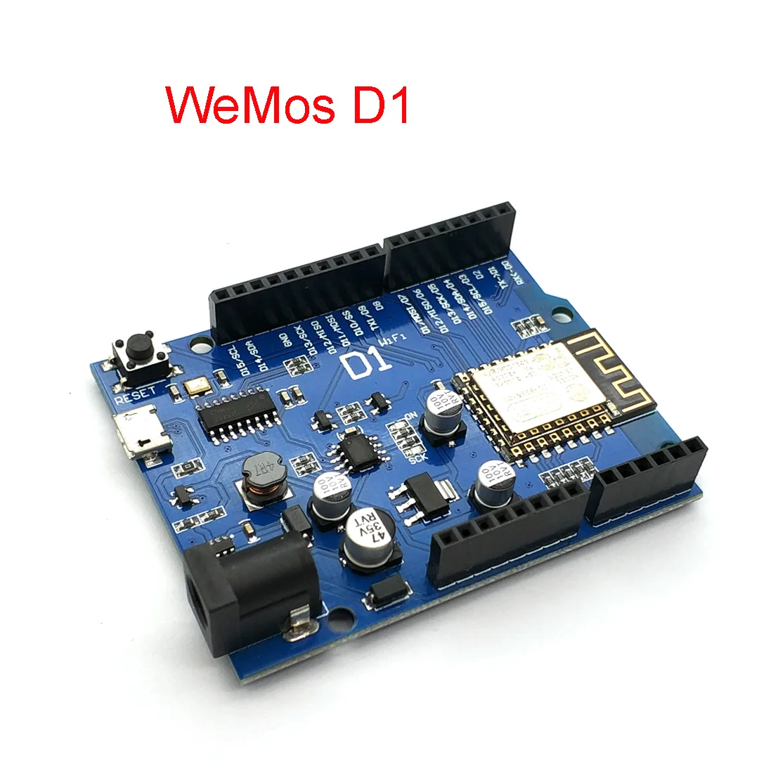 Плата разработки WeMos D1 CH340 CH340G Wi-Fi ESP8266 Φ модуль для Uno IDE UNO R3 Micro USB ONE 3,3 В 5 в 1A
