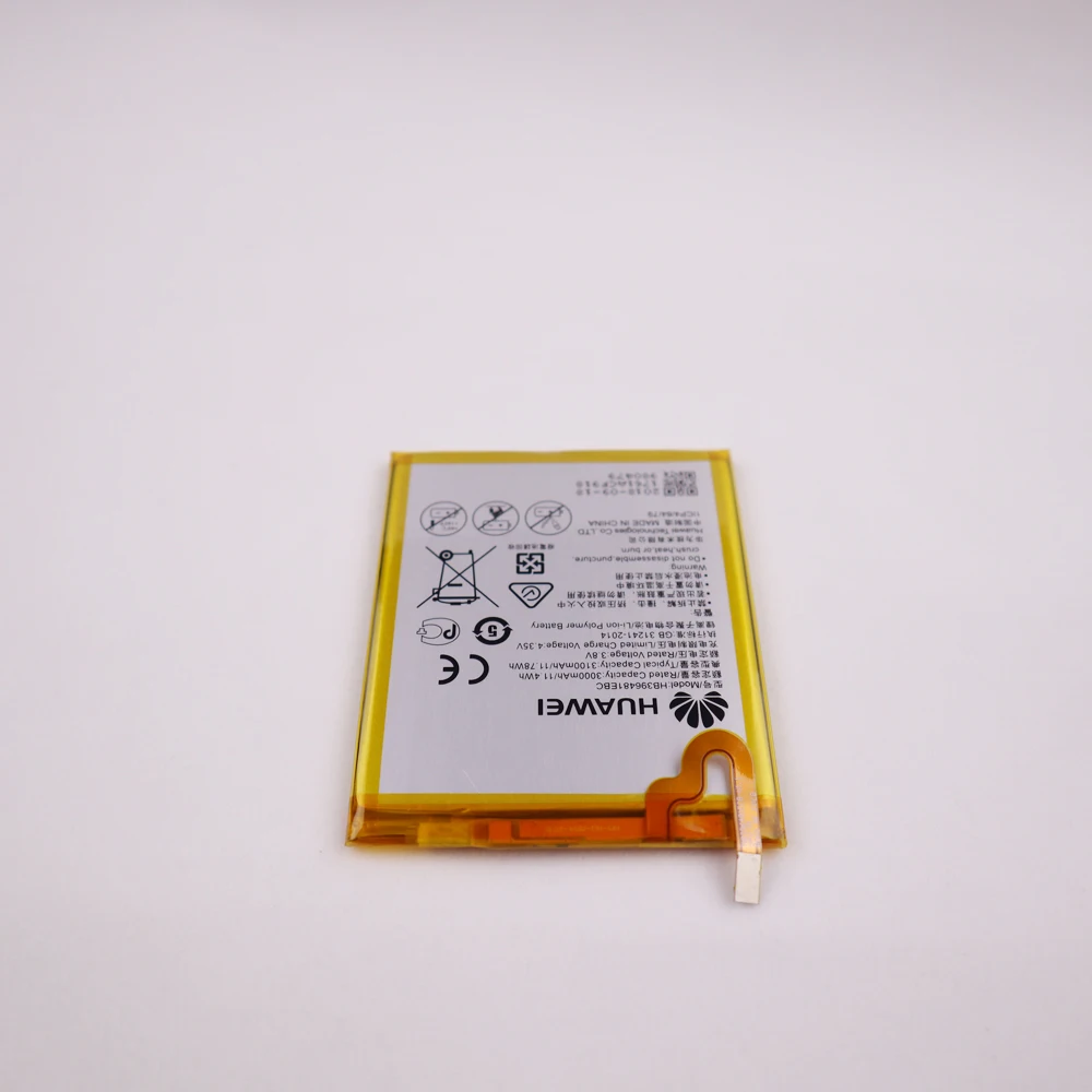 

100% Original Replacement HB396481EBC 3000mAh Battery For Huawei Ascend G7 Plus / G8 / G8X / Honor 5A / 5X / Maimang 4 Battery