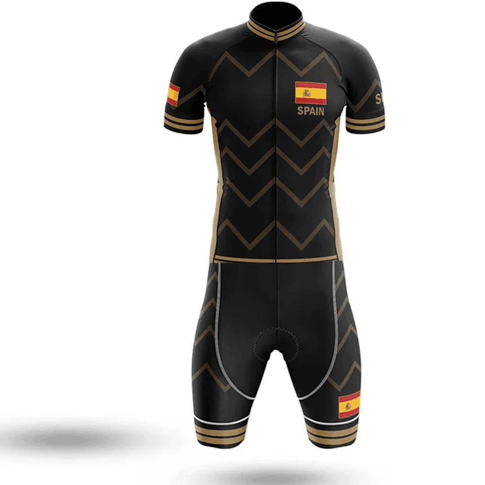 2020 испанский велосипедный мужской костюм tenue velo homme Быстросохнущий Костюм