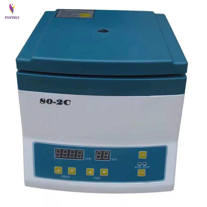 Электрическая низкоскоростная цифровая настольная центрифуга медицинская 80-2C