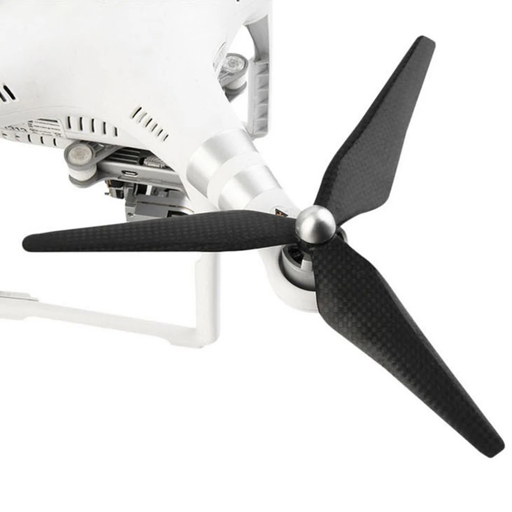 2Pcs Full Carbon Fiber propellers 9450 self-locking Foldable propeller Low Noise blade prop for DJI Phantom 2 3 | Электроника
