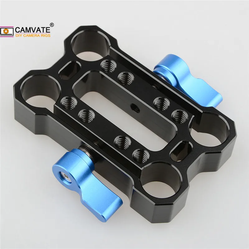 CAMVATE 15 мм высота Riser офсетная печать и отверстиями штанговый зажим с 1/4 &quot 20