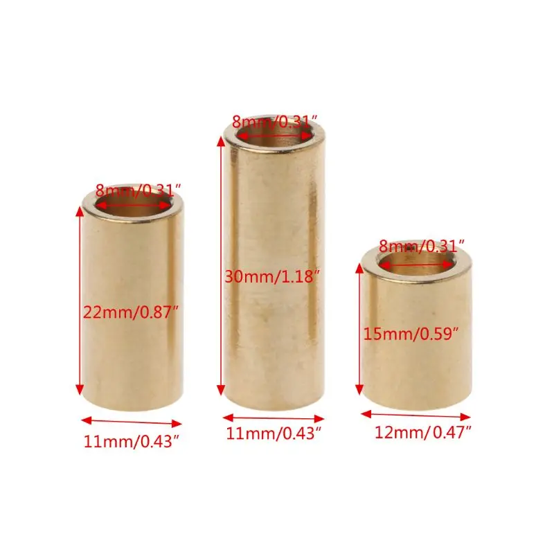 

Self-lubricating Brass Copper Sleeve Special Bearings Bushing Slide Metallurgy Bushing Brass Parts E65E