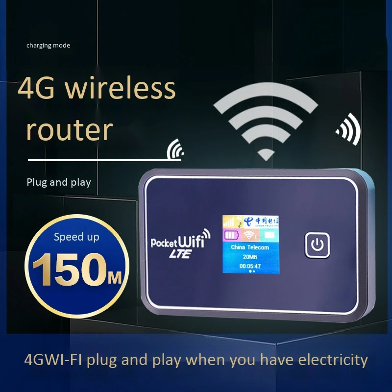 Unlocked 4G Lte Wifi Router Portable 150Mbps Global Network Card Hotspot 4500Mah Charging for iPhone Sumsang Tablet Pc