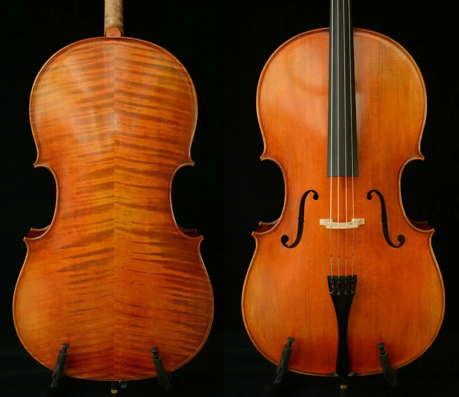 Реальное фото гордый 4/4 Виолончель Мастер Ван собственное произведение 200 y