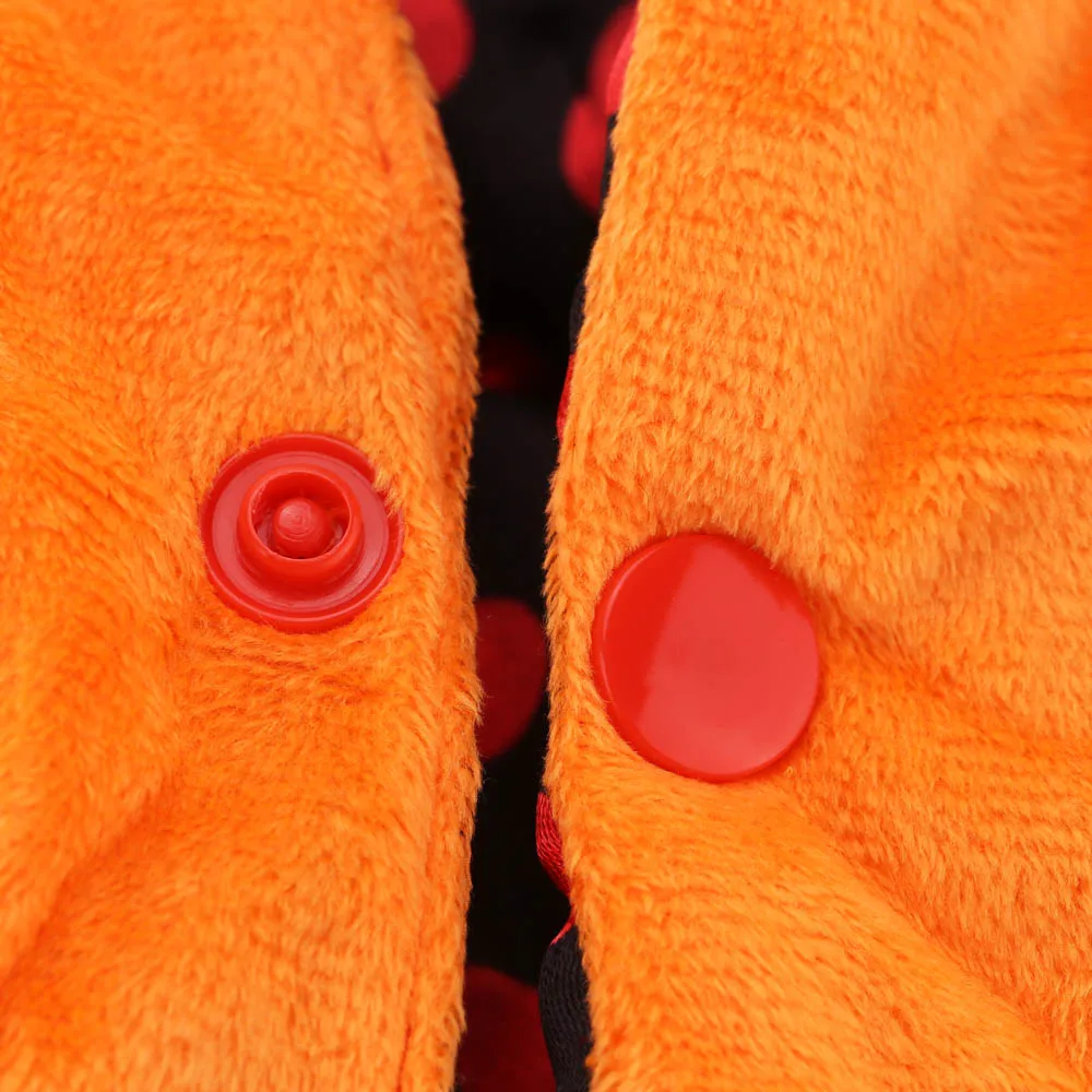 Теплое пальто для собаки щенка одежда комбинезон милый олень подтяжки штаны