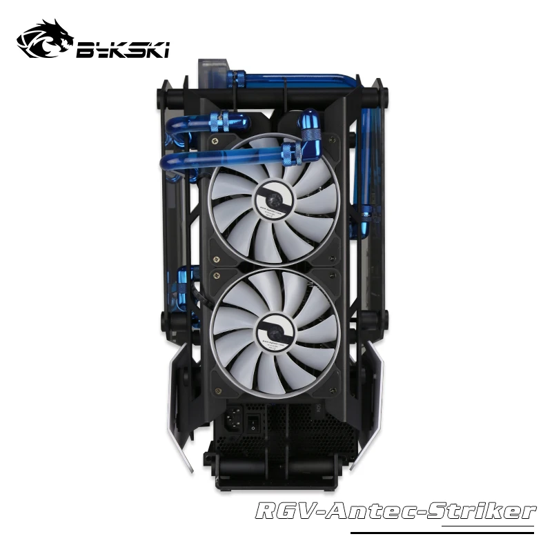 BYKSKI комплект используется для Antec Striker чехол для компьютера/акриловая доска Водного Канала решение/комплект для процессора и блока графического процессора