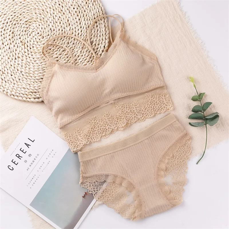 Женский комплект нижнего белья CMENIN кружевной сексуальный бюстгальтер с пуш-ап и