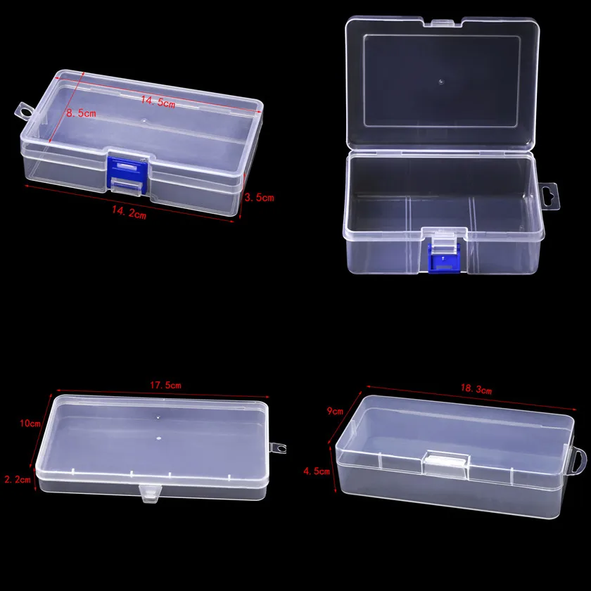 

1 шт., прозрачный контейнер для хранения винтов