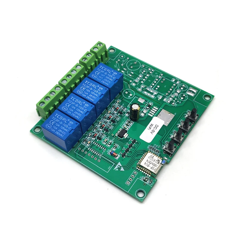 

Интеллектуальный переключатель Wi-Fi 4 канала дистанционный пульт приложение Ewelink беспроводной пульт дистанционного управления DC 5V