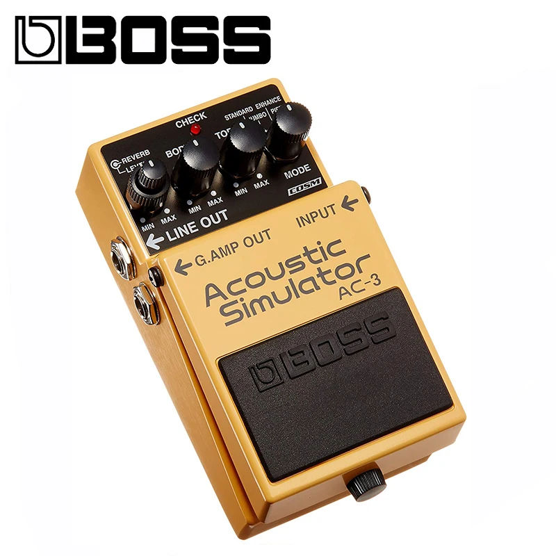 Педаль для акустического симулятора Boss AC-3 комплект гитары с медиаторами тканью