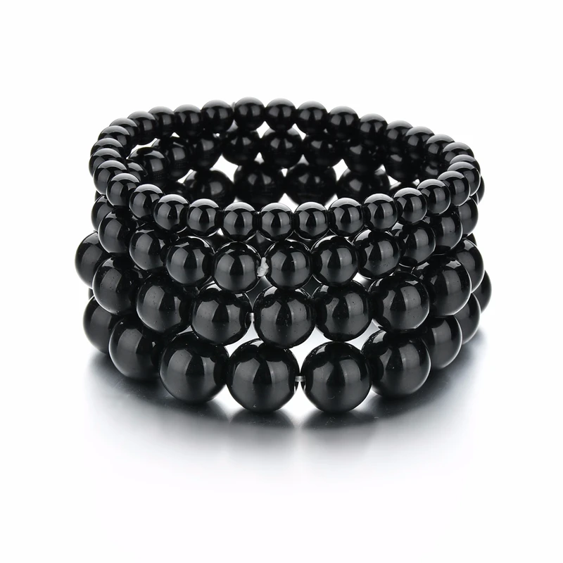 Богемные бусы из натурального камня чакра браслеты для женщин винтажные