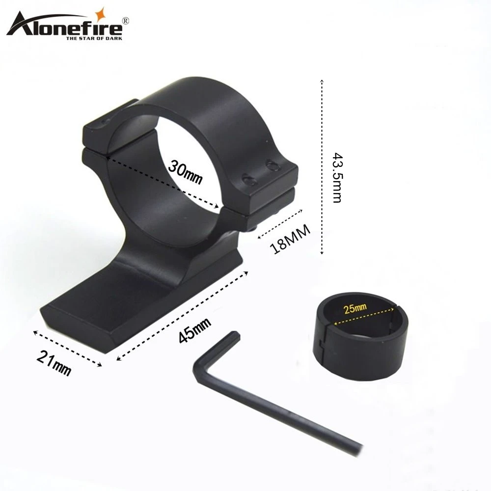 Alonefire M 24 25 30 мм кольцевой адаптер 21 рельсовые основы Weaver Picatinny рельсовая
