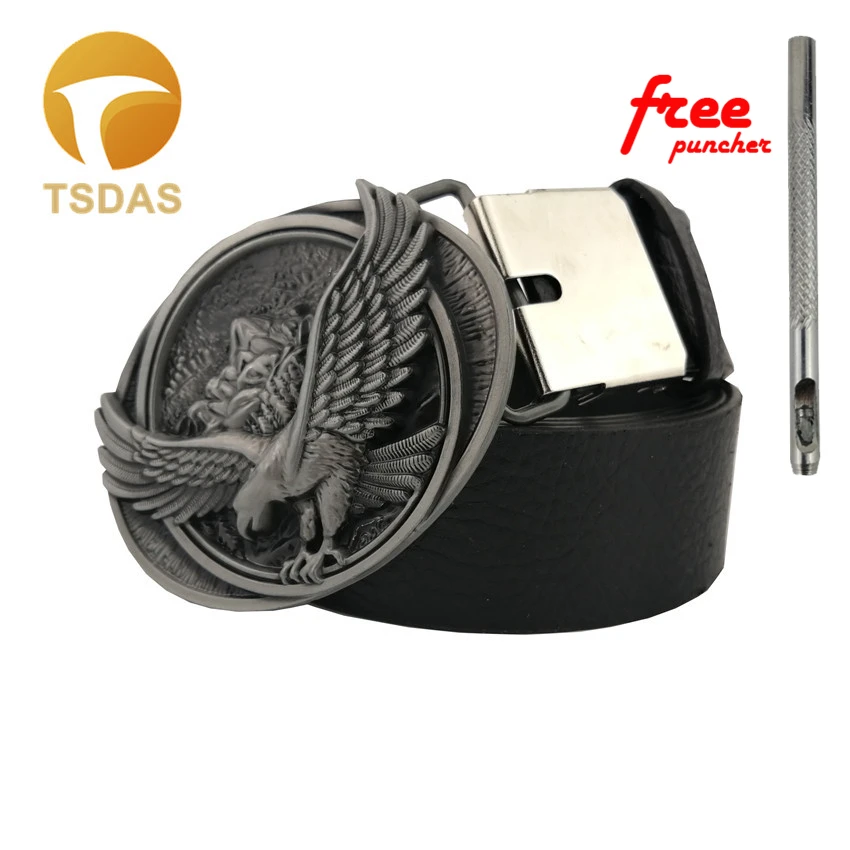 Модные овальные орлы пряжка ремня в стиле вестерн металлический тип DIY подходит